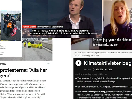 Sammanställning av flera artiklar som rapportera om Återställ Våtmarker under 2023