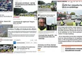 Sammanställning av flera artiklar som rapportera om Återställ Våtmarker under 2023